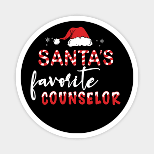 Santa's Favorite Counselor Magnet